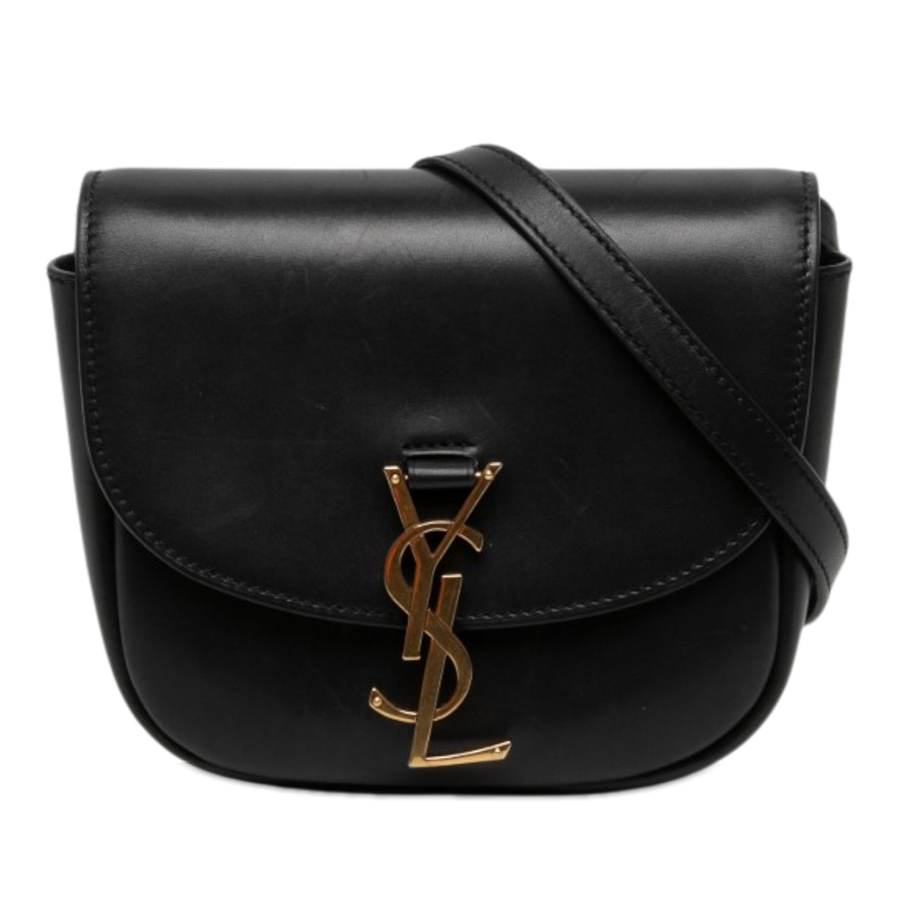 Pre-Loved Saint Laurent Small Leather Monogram Kaia Crossbody